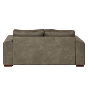 2,5-Sitzer Sofa Randan Antiklederlook - Microfaser Bice: Dunkelbraun