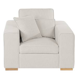 Fauteuil Randan Tissu - Tissu Meara: Gris clair