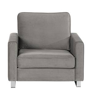 Fauteuil Radon Velours Ravi: Taupe