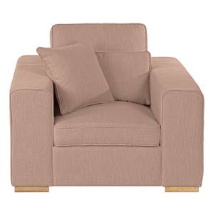 Fauteuil Randan Geweven stof - Geweven stof Meara: Mauve