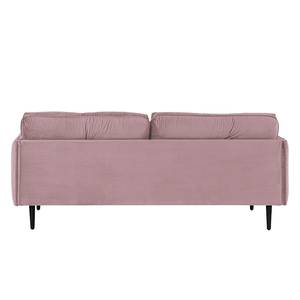 Sofa Pigna (3-Sitzer) Webstoff - Samt Ravi: Mauve