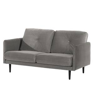 Sofa Pigna (2,5-Sitzer) Webstoff - Samt Ravi: Taupe