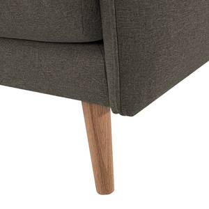 Sofa Pigna (2,5-Sitzer) Webstoff - Webstoff Voer: Anthrazit