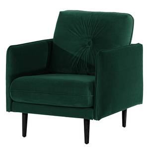 Fauteuil Pigna I Velours Ravi: Vert vieilli