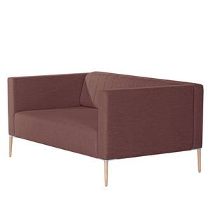 Sofa Luparo I (2-Sitzer) Webstoff - Webstoff Meara: Purpur