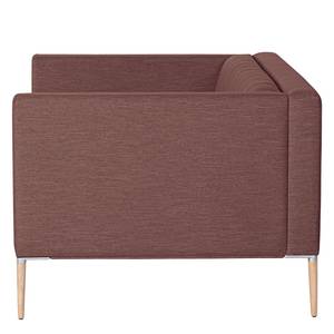 Sofa Luparo I (2-Sitzer) Webstoff - Webstoff Meara: Purpur