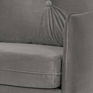 Sofa Pigna (2-Sitzer) Webstoff - Samt Ravi: Taupe