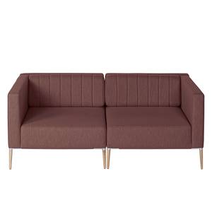 Sofa Luparo I (2,5-Sitzer) Webstoff - Webstoff Meara: Purpur