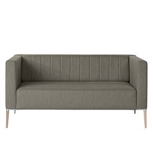 Sofa Luparo I (2-Sitzer) Webstoff - Webstoff Meara: Grau