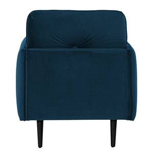 Sessel Pigna Webstoff - Samt Ravi: Marineblau