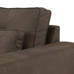 Big-Sofa Randan Microfaser Bice: Bisonbraun