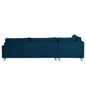 Ecksofa Radon I Samt Ravi: Marineblau