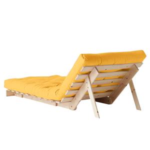 Schlafsessel Roots 90 I Baumwolle - Safrangelb - Beige