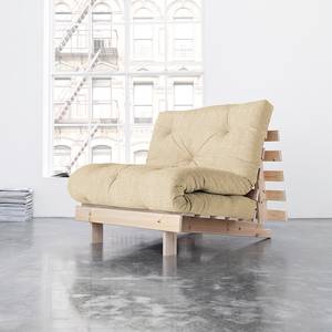 Fauteuil convertible Roots 90 II Coton / Lin - Beige
