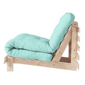 Slaapfauteuil Roots 90 I katoen - Mintgroen - Beige