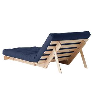 Fauteuil convertible Roots 90 I Coton - Bleu marine - Beige