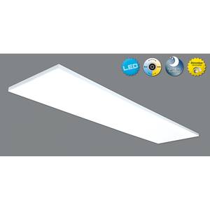LED-plafondlamp Carente II plexiglas/aluminium - 1 lichtbron