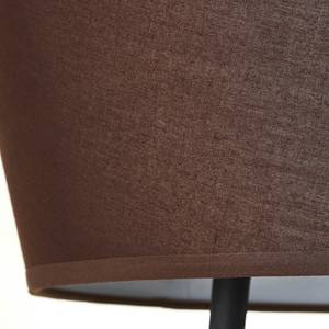 Staande lamp Amoa textielmix/ijzer - 3 lichtbronnen - Bruin