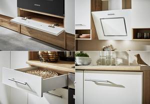 Küchenzeile Wilawa III (14-teilig) Mit Elektrogeräten - 310 cm - Weiß