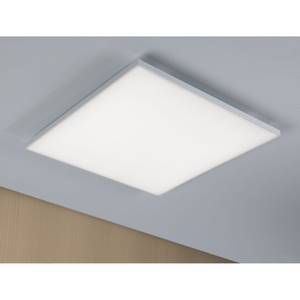 Plafond- & wandpaneel Velora VII melkglas/aluminium - 1 lichtbron
