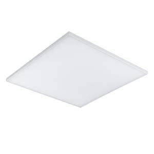 Plafond- & wandpaneel Velora VII melkglas/aluminium - 1 lichtbron