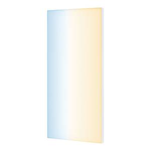 Decken- & Wandpaneel Velora XII Milchglas / Aluminium - 1-flammig