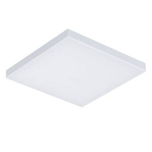 Plafond- & wandpaneel Velora VI melkglas/aluminium - 1 lichtbron