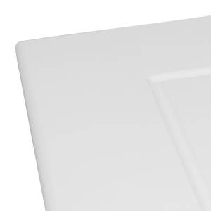 Table basse Coyle Blanc brillant - Largeur : 130 cm