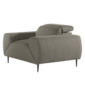 Fauteuil Toolo geweven stof - Grijs