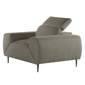 Fauteuil Toolo geweven stof - Grijs