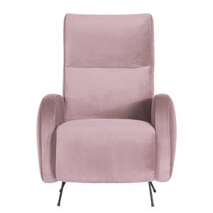 Sessel Vains Samt Ravi: Mauve - Ohne Hocker