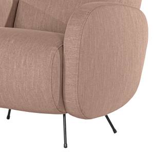 Sessel Vains Webstoff Meara: Mauve - Ohne Hocker