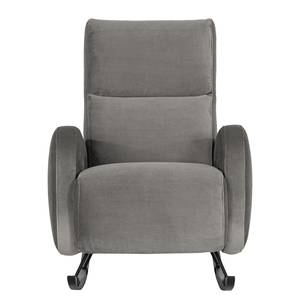 Fauteuil à bascule Vains Velours Ravi: Taupe