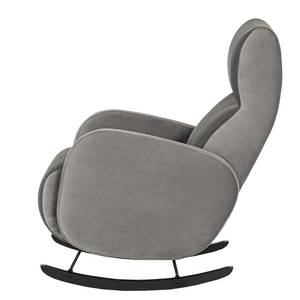 Fauteuil à bascule Vains Velours Ravi: Taupe