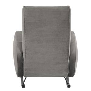 Fauteuil à bascule Vains Velours Ravi: Taupe