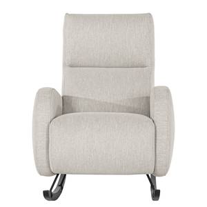 Fauteuil à bascule Vains Tissu Meara: Gris clair