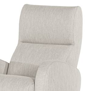 Fauteuil à bascule Vains Tissu Meara: Gris clair