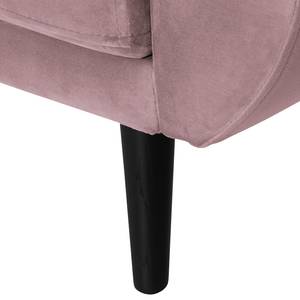 Slaapbank Vaise fluweel - Velours Ravi: Mauve