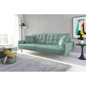 3-Sitzer Sofa Vaise Webstoff Meara: Mintgrau