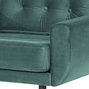 2,5-Sitzer Sofa Vaise Samt Ravi: Petrol