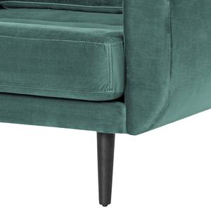 2,5-Sitzer Sofa Vaise Samt Ravi: Petrol