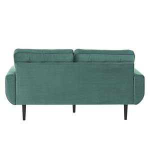 2-Sitzer Sofa Vaise Samt Ravi: Petrol