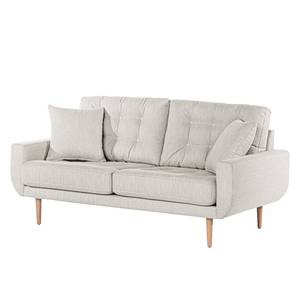 2-Sitzer Sofa Vaise Webstoff Meara: Hellgrau