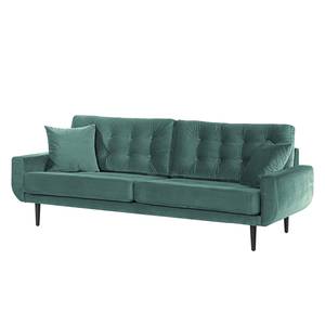 3-Sitzer Sofa Vaise Samt Ravi: Petrol