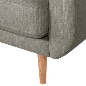 3-Sitzer Sofa Vaise Webstoff Meara: Grau