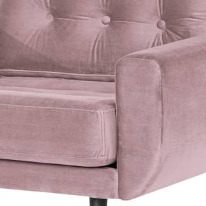 2,5-zitsbank Vaise fluweel - Velours Ravi: Mauve