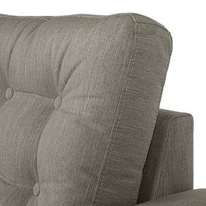 2-Sitzer Sofa Vaise Webstoff Meara: Grau