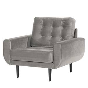 Fauteuil Vaise fluweel - Velours Ravi: Taupe