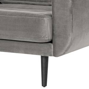 Fauteuil Vaise fluweel - Velours Ravi: Taupe