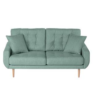 2-Sitzer Sofa Vaise Webstoff Meara: Mintgrau